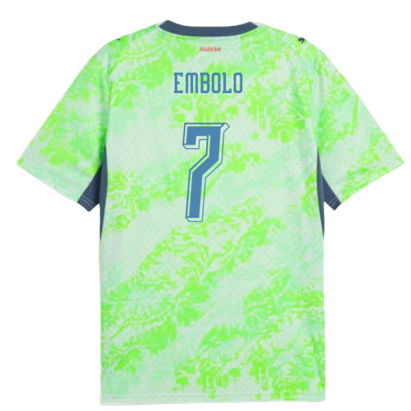 2026-2027 Switzerland Away Shirt (Embolo 7)-SoccerKits Hub | Buy Soccer Jerseys Online