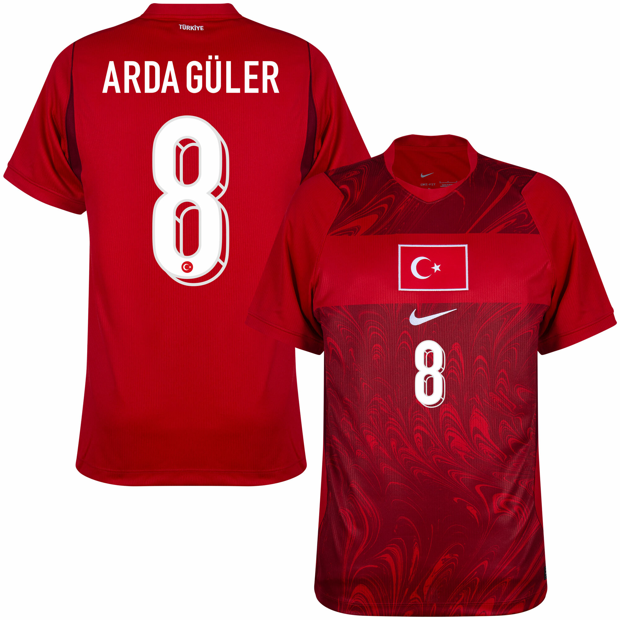 Turkey World Cup 2026 Home Shirt - Arda Güler 8