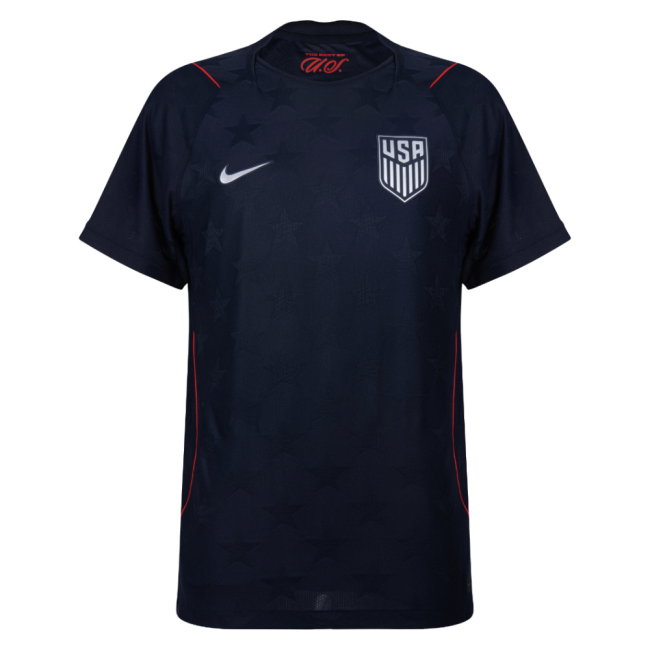 2026-2027 USA USMNT Match Away Authentic Shirt (Weah 21)-SoccerKits Hub | Buy Soccer Jerseys Online