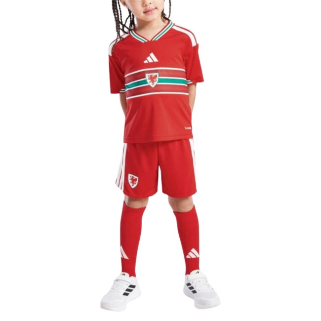 2026-2027 Wales Home Mini Kit (Ramsey 10)-SoccerKits Hub | Buy Soccer Jerseys Online