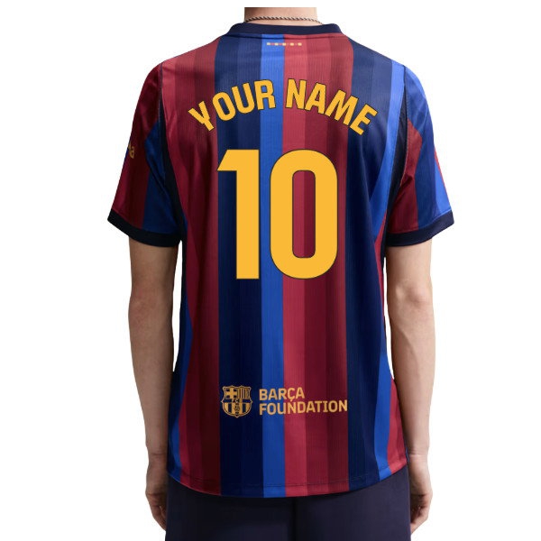 2026-2027 Barcelona Home Shirt Your Name