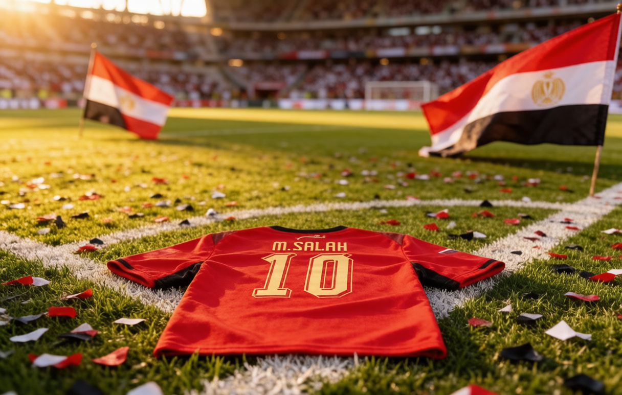 Egypt #10 Salah jersey