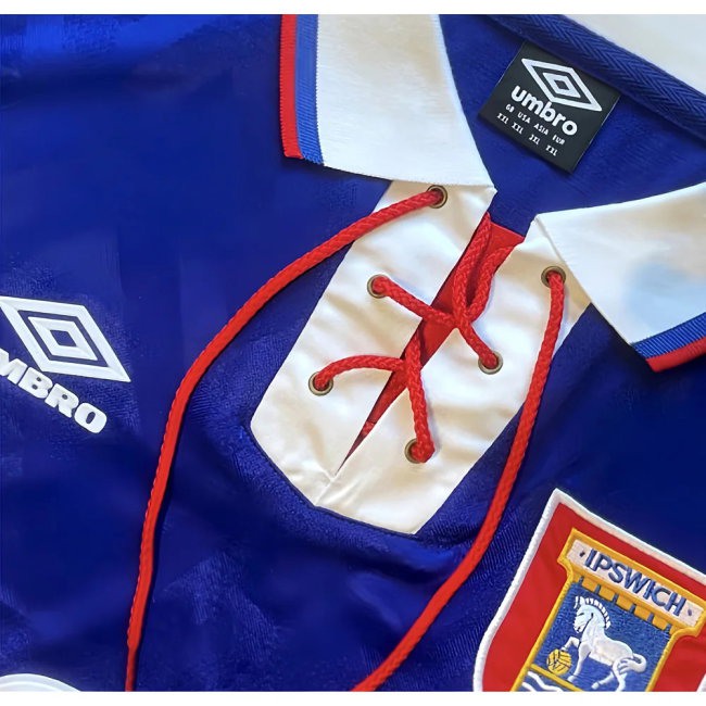 1992-1994 Ipswich Town Umbro Retro Shirt (Mason 4) | Soccer Jersey