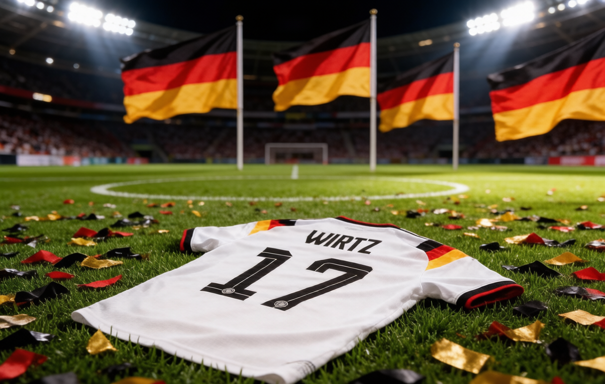 Germany #17 Wirtz World Cup jersey