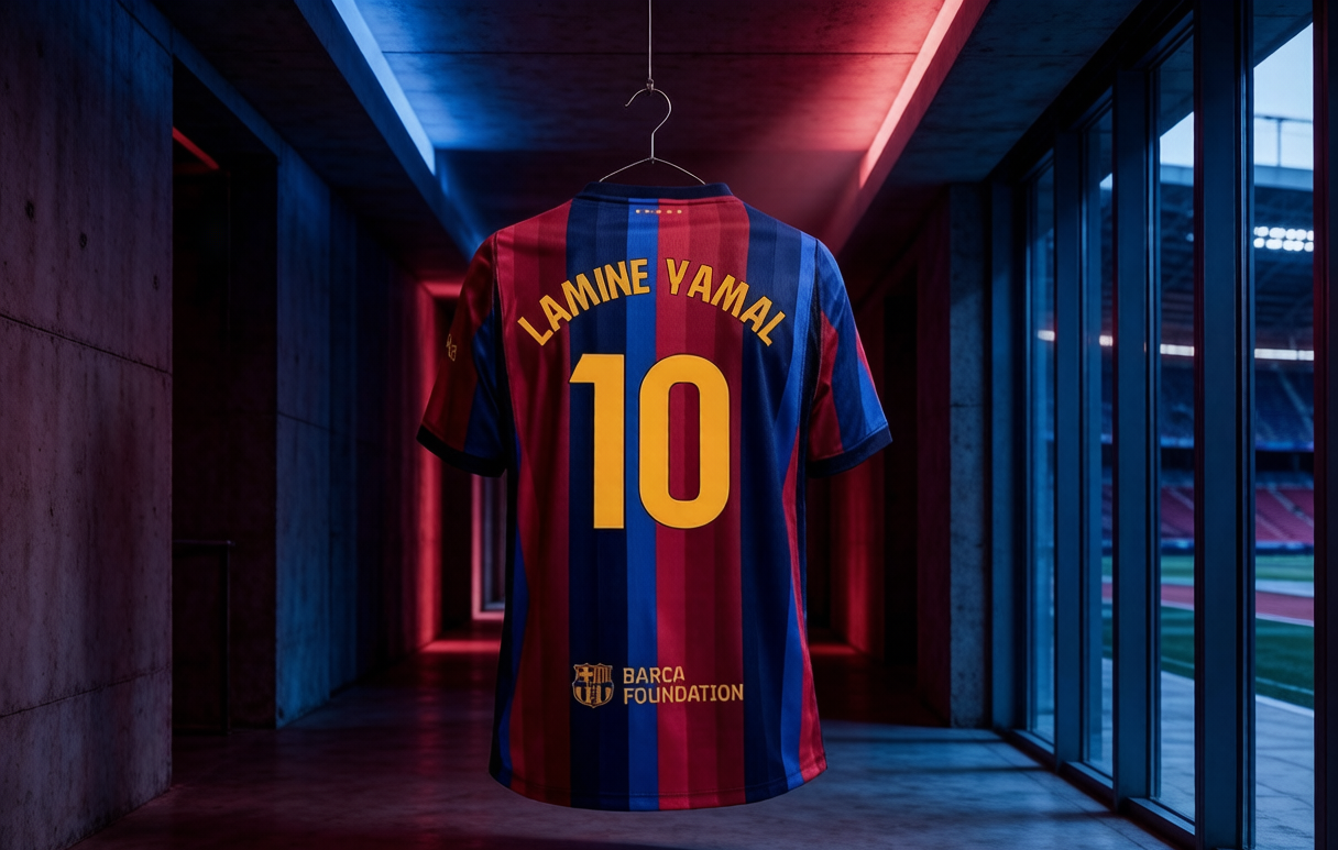 Yamal at Camp Nou