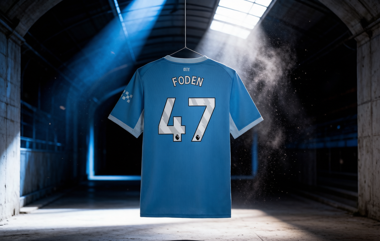 Manchester City #47 Foden jersey