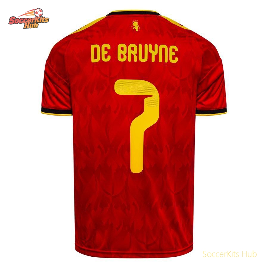 Belgium Home Shirt World Cup 2026 DE BRUYNE 7-SoccerKits Hub | Buy Soccer Jerseys Online