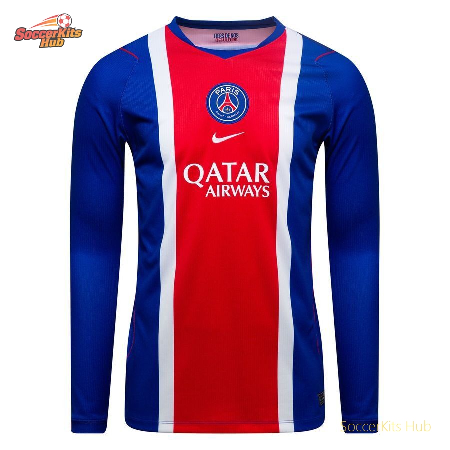 Paris Saint Germain Home Shirt 2026/27 Long Sleeves