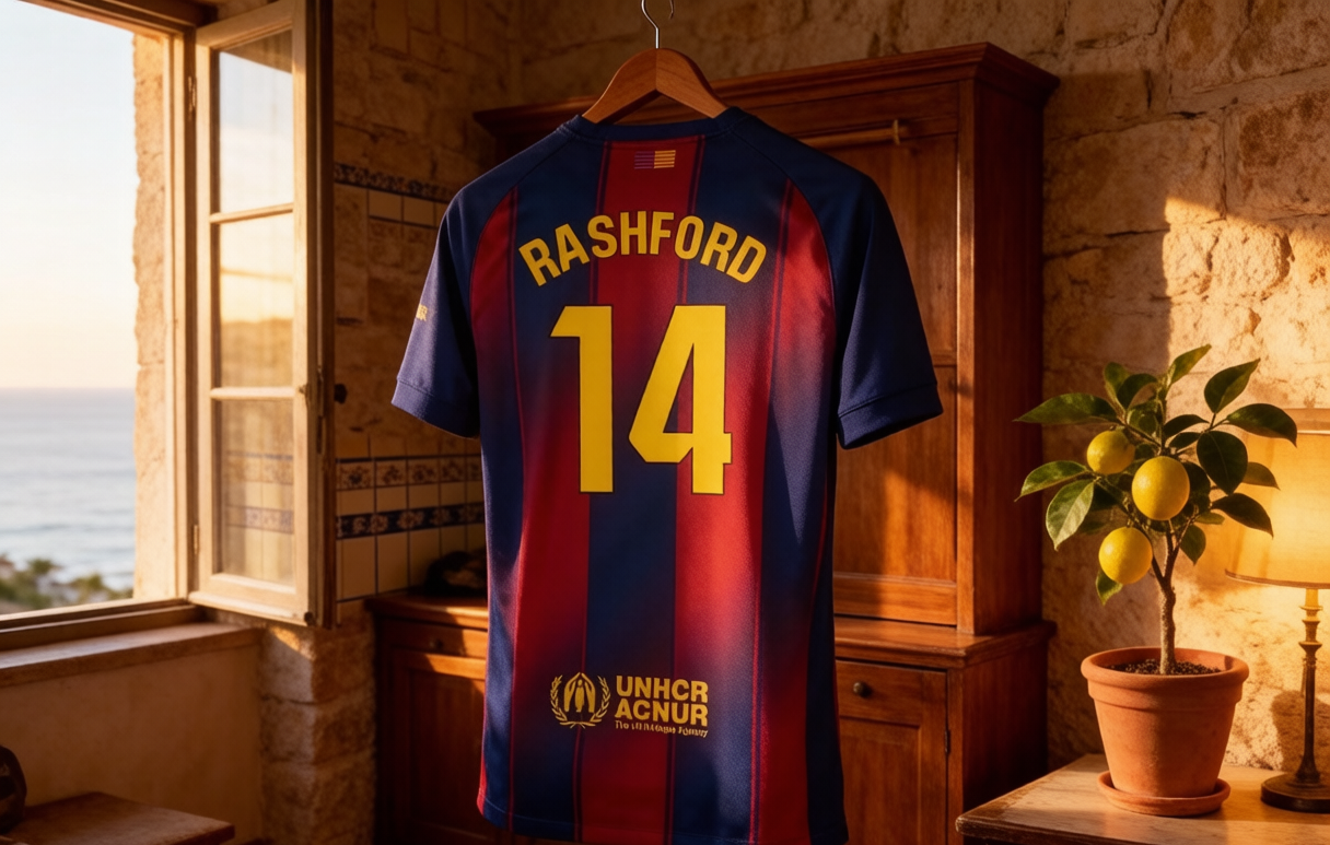 Barcelona #14 Rashford jersey