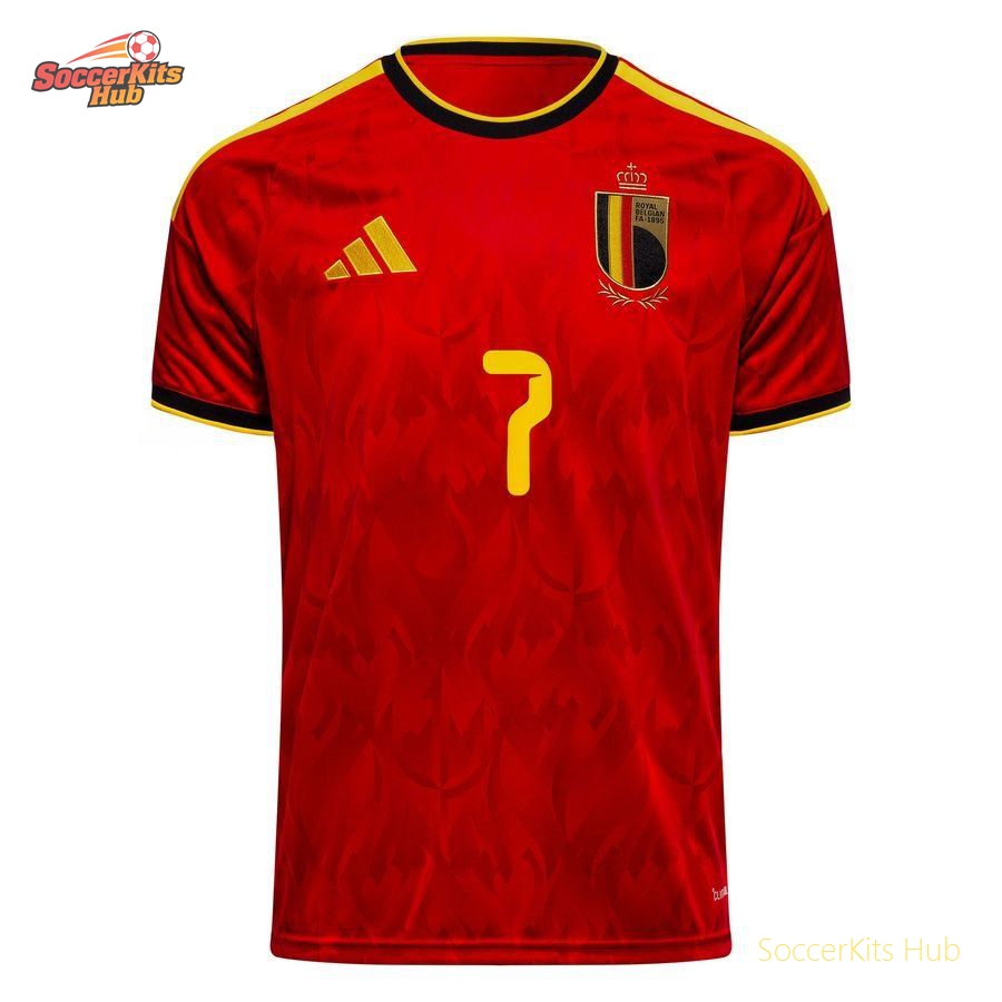 Belgium Home Shirt World Cup 2026 DE BRUYNE 7-SoccerKits Hub | Buy Soccer Jerseys Online