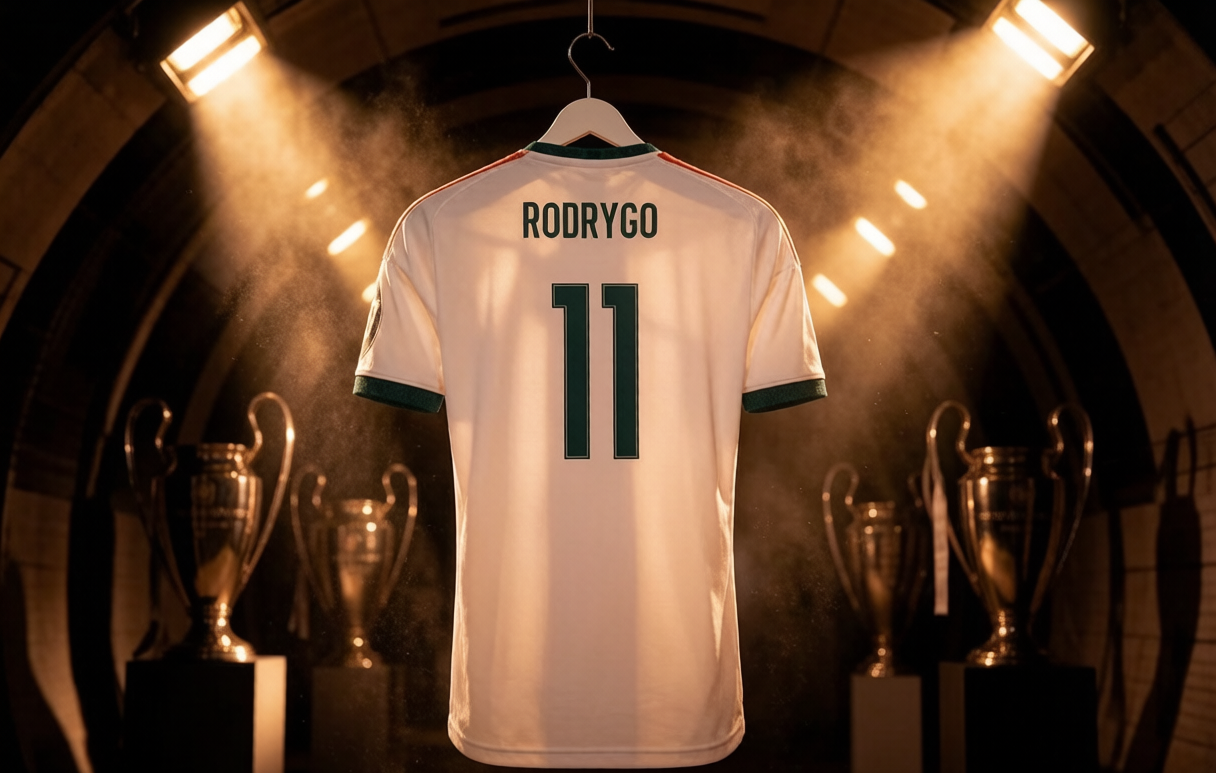 Real Madrid #11 Rodrygo jersey