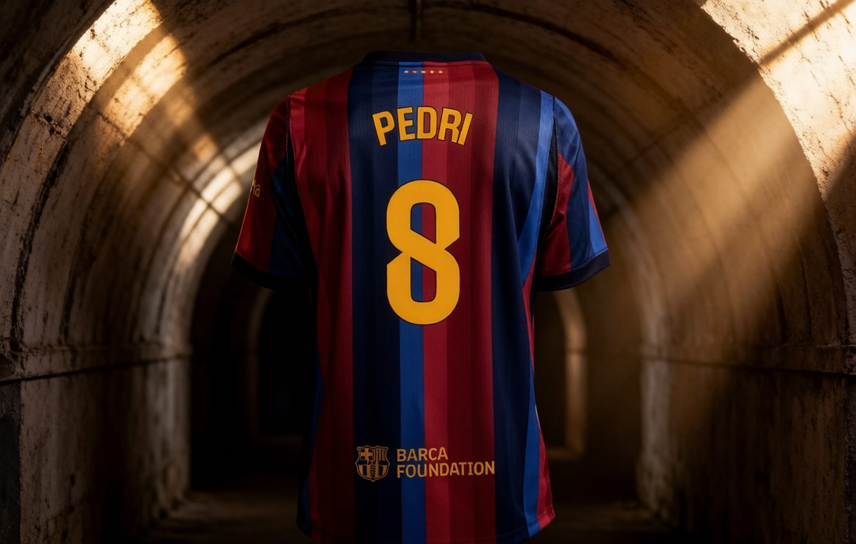 Barcelona #8 Pedri jersey