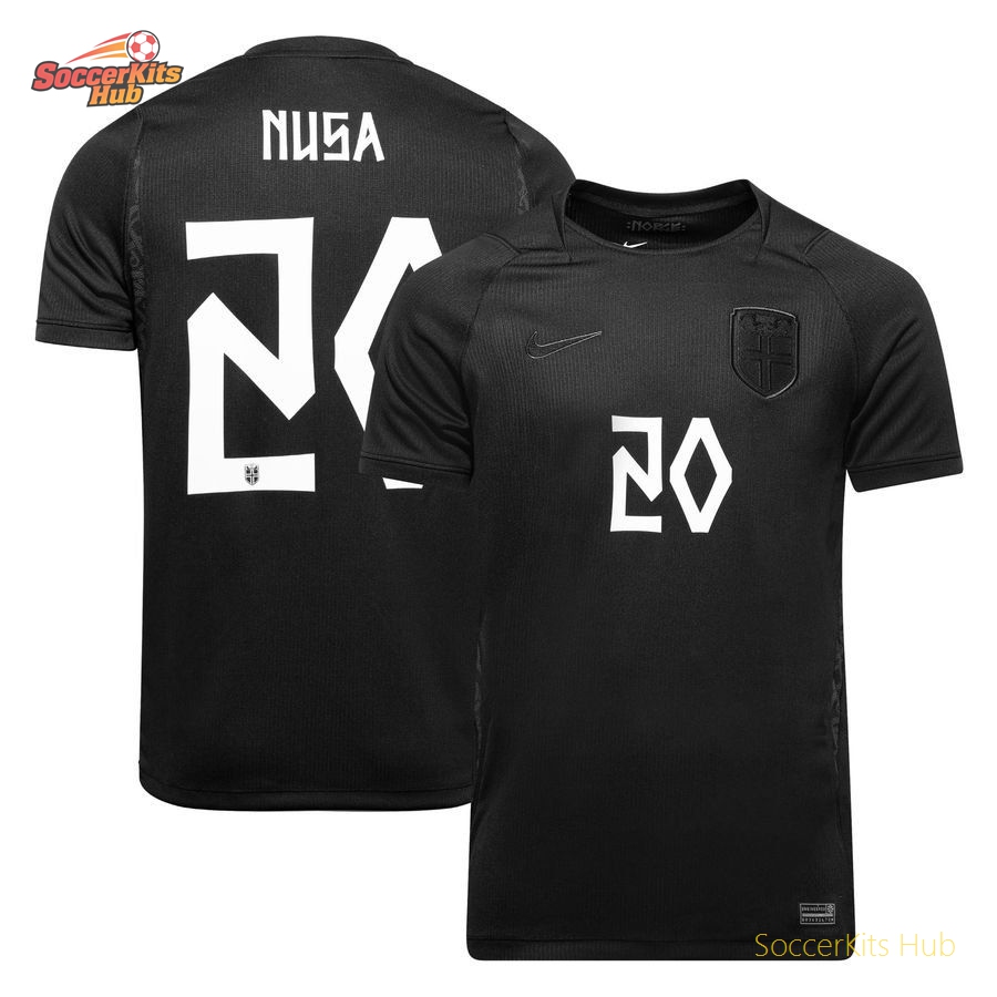 Norway Away Shirt World Cup 2026 NUSA 20-SoccerKits Hub | Buy Soccer Jerseys Online