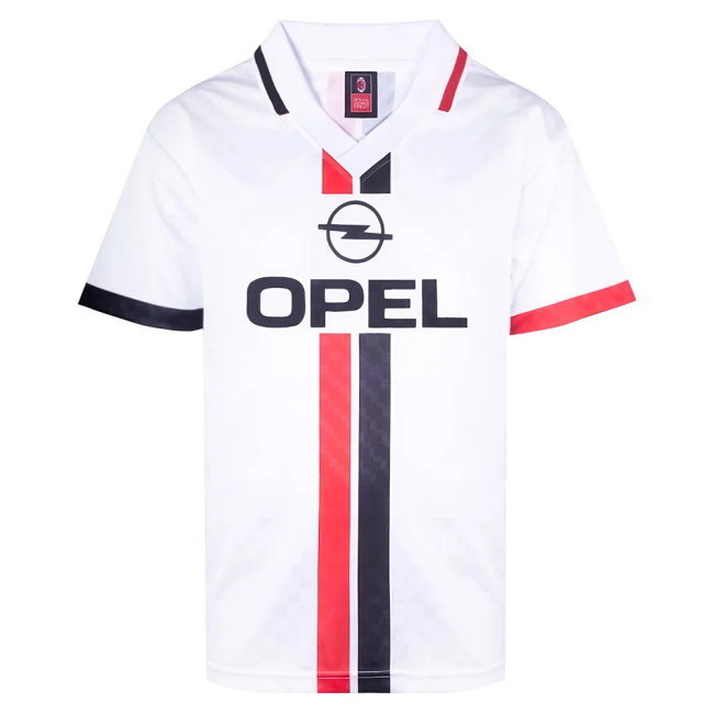 AC Milan 1996 Away Retro Shirt (MALDINI 3)-SoccerKits Hub | Buy Soccer Jerseys Online