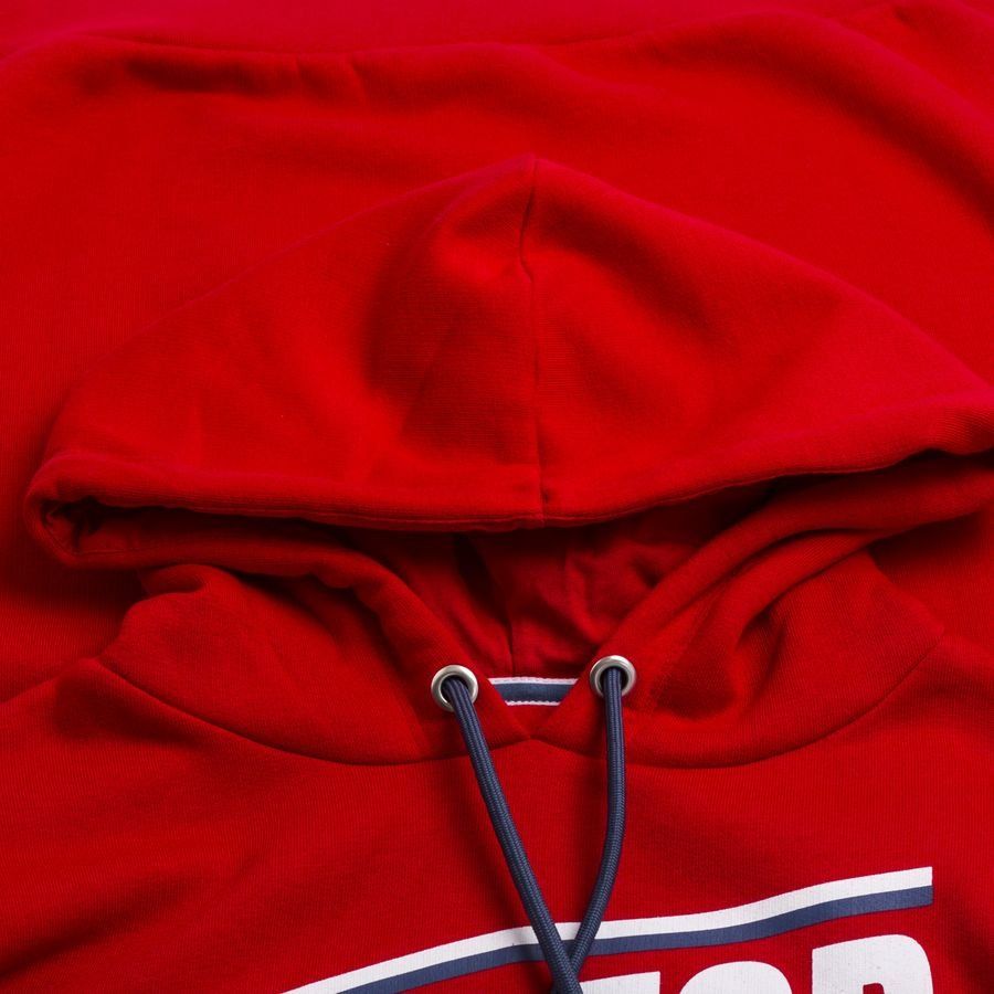 ALT FOR NORGE Hoodie - Red Adult - Men's-SoccerKits Hub | Buy Soccer Jerseys Online
