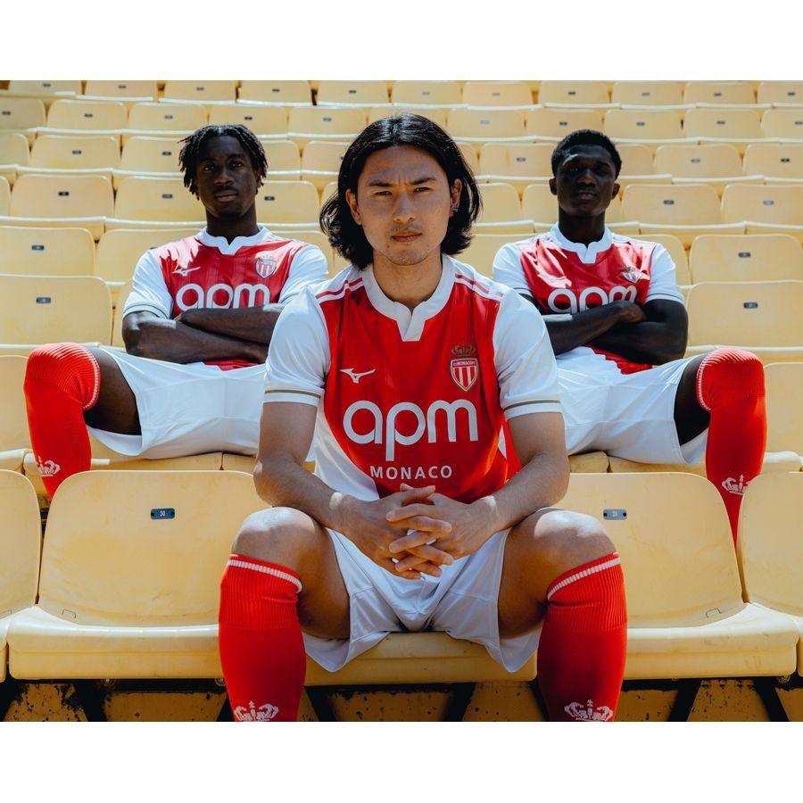 AS Monaco Home Shirt 2025/26 - Men's-SoccerKits Hub | Buy Soccer Jerseys Online
