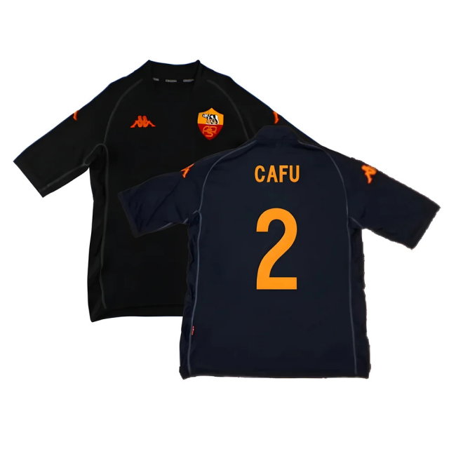 AS Roma 2002-03 Third Shirt (XL) (Good) (Cafu 2)-SoccerKits Hub | Buy Soccer Jerseys Online