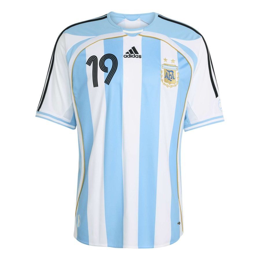 Argentina Home Shirt 2006 Messi 19 - Men's-SoccerKits Hub | Buy Soccer Jerseys Online