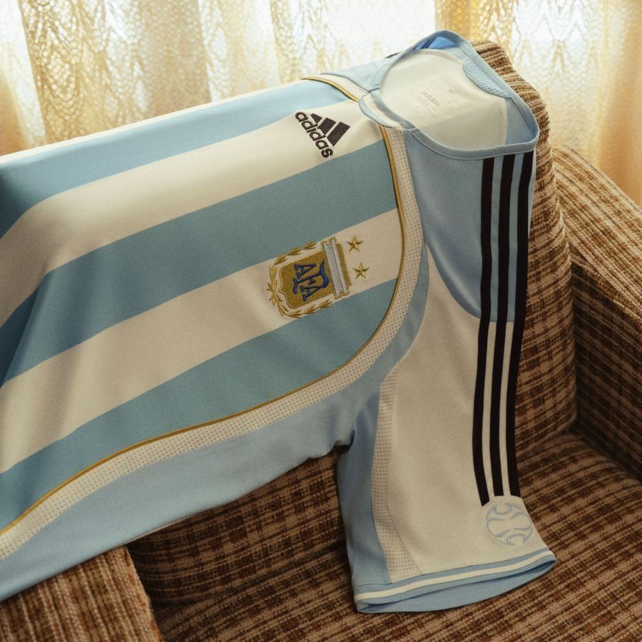 Argentina Home Shirt 2006 - Men's-SoccerKits Hub | Buy Soccer Jerseys Online