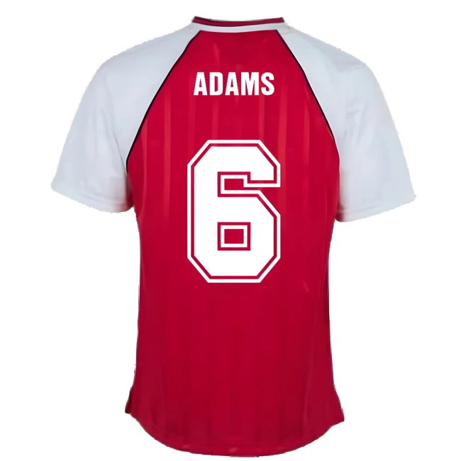 Arsenal 1988 Home Retro Football Shirt (ADAMS 6)-SoccerKits Hub | Buy Soccer Jerseys Online