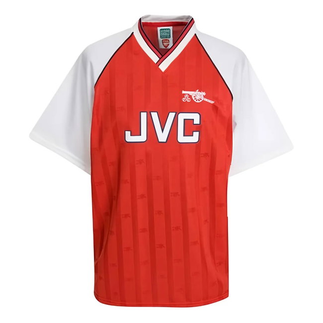 Arsenal 1988 Home Retro Football Shirt (ADAMS 6)-SoccerKits Hub | Buy Soccer Jerseys Online