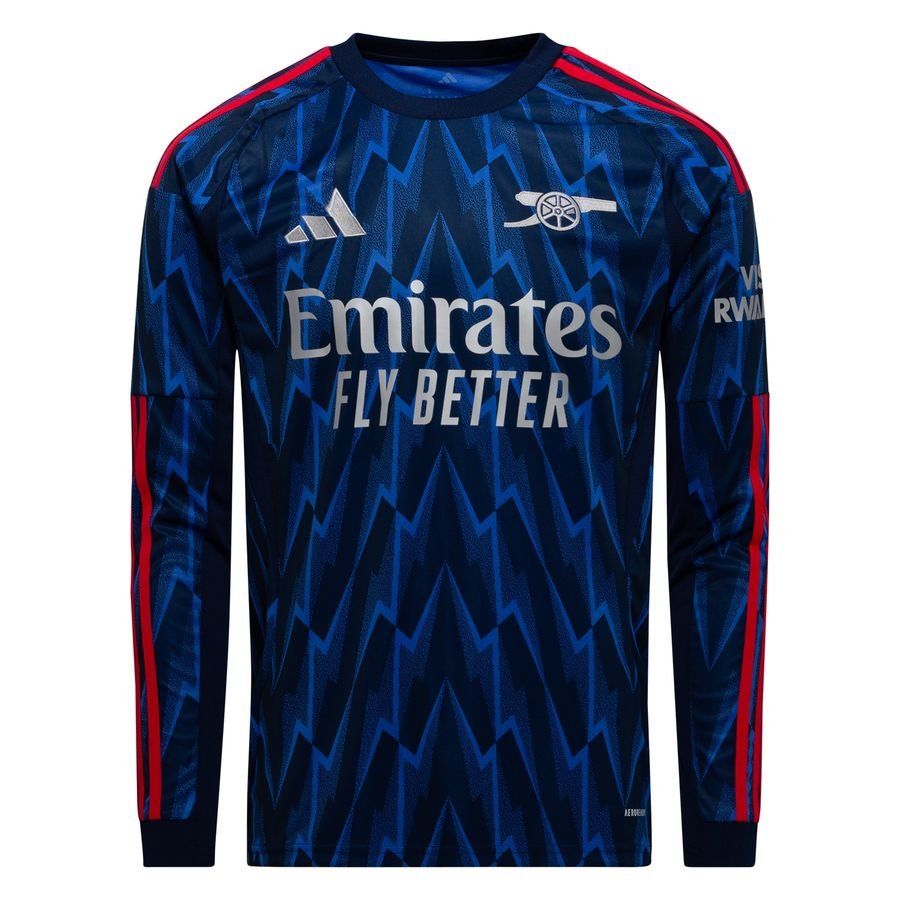 Arsenal Away Shirt 2025/26 Long Sleeves - Men's-SoccerKits Hub | Buy Soccer Jerseys Online
