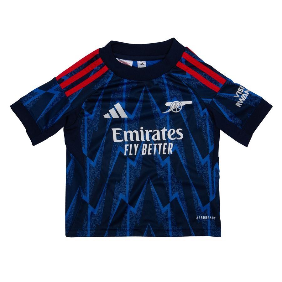 Arsenal Away Shirt 2025/26 Mini-Kit Kids-SoccerKits Hub | Buy Soccer Jerseys Online