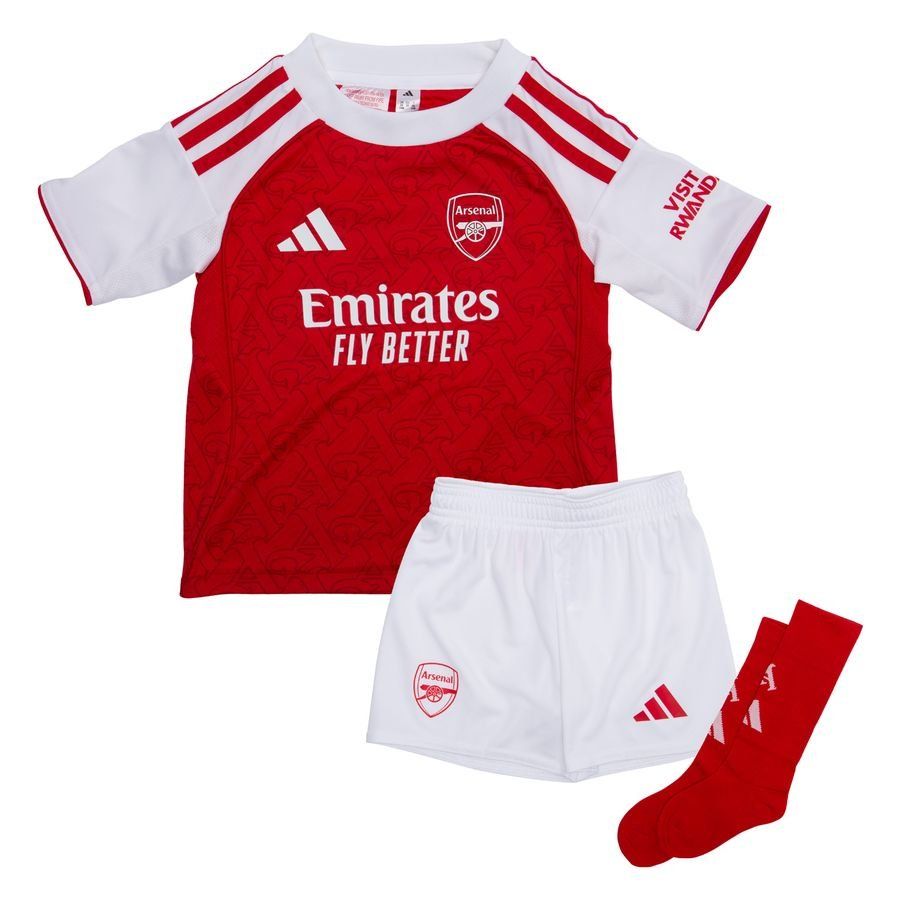 Arsenal Home Shirt 2025/26 Mini-Kit Kids-SoccerKits Hub | Buy Soccer Jerseys Online