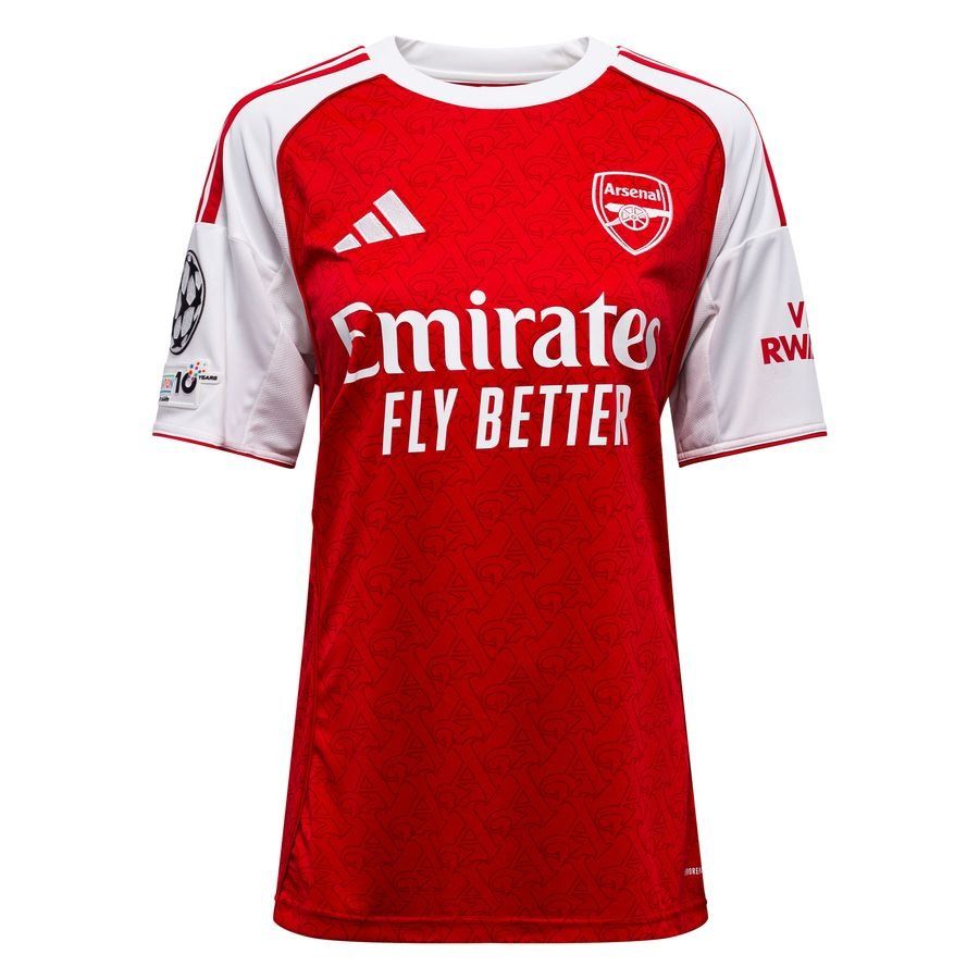 Arsenal Home Shirt 2025/26 Women-SoccerKits Hub | Buy Soccer Jerseys Online
