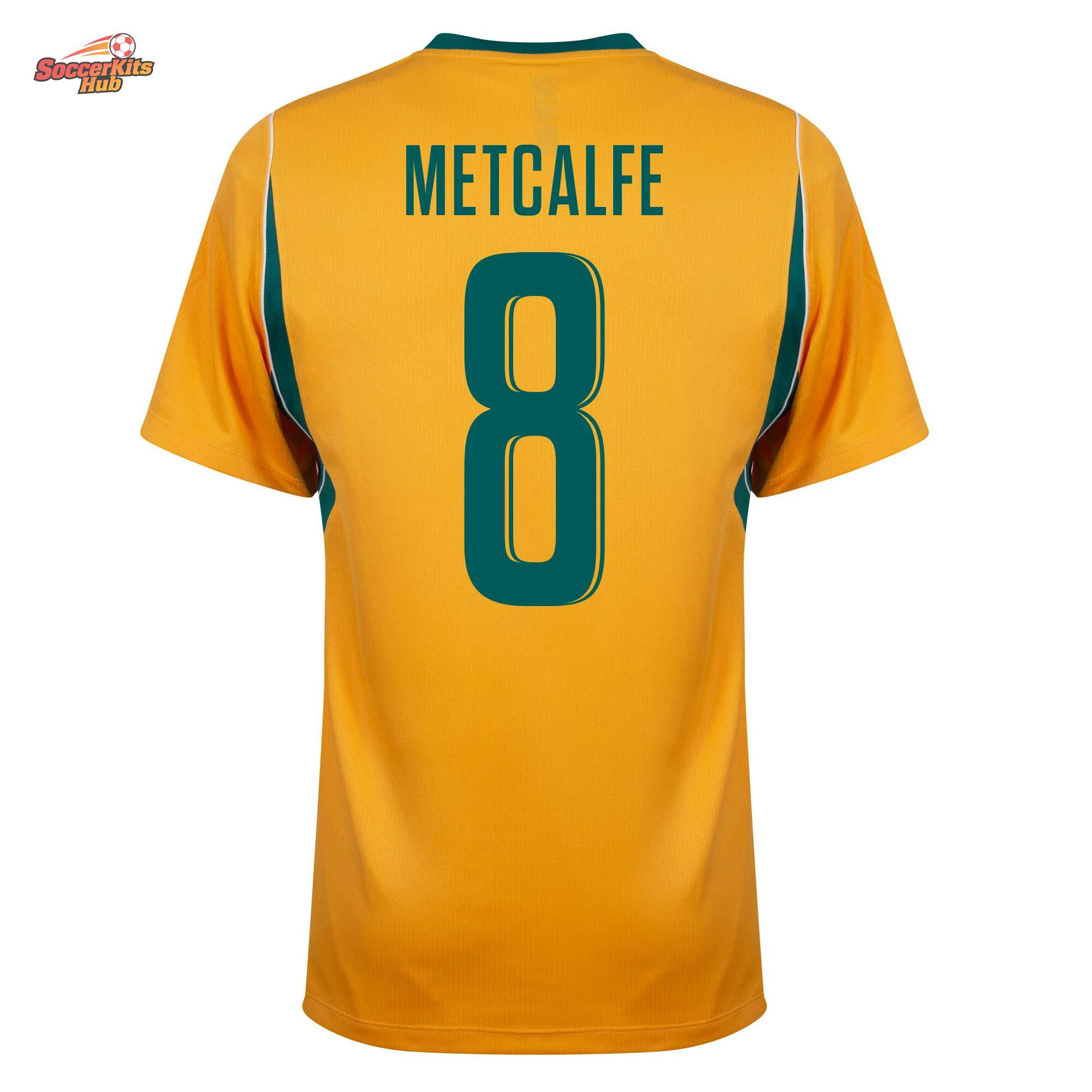 Australia 2026 Home Jersey Metcalfe #8 | World Cup Shirt