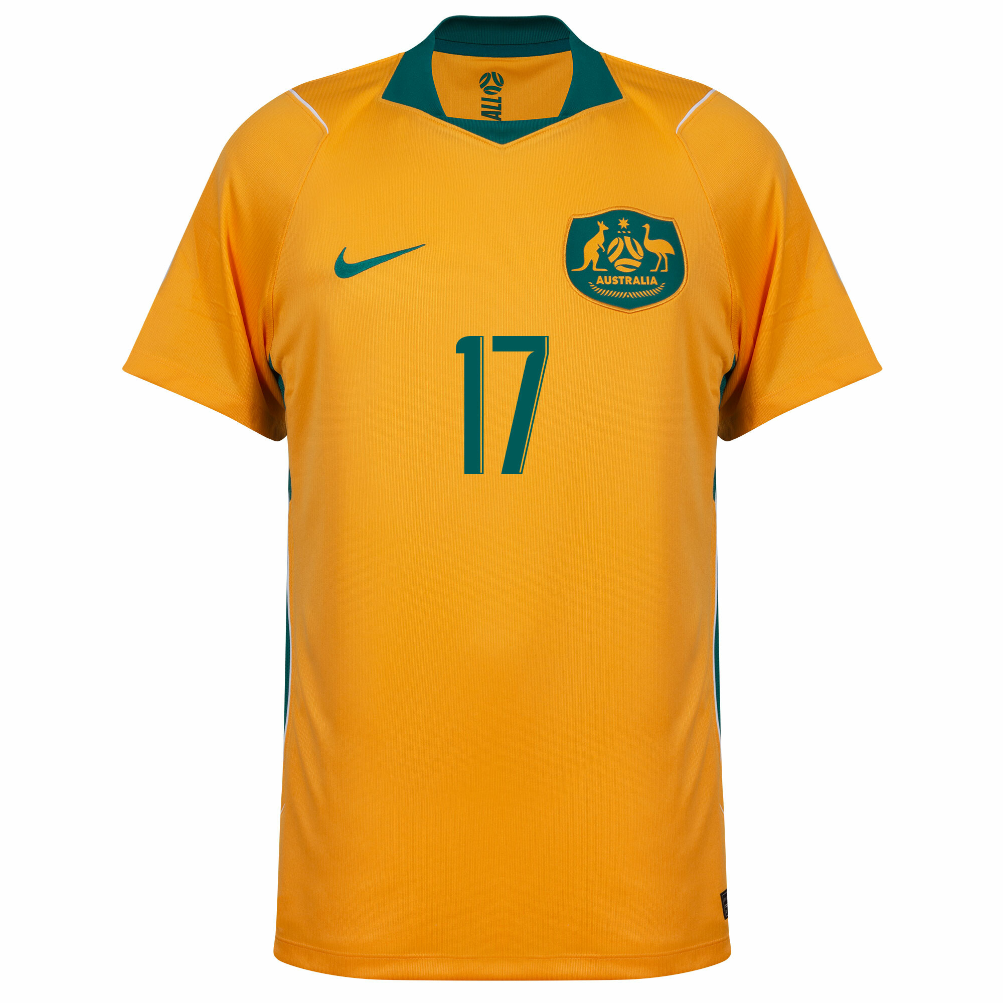 Australia 2026 Home Jersey Nestory Irankunda #20 | World Cup Shirt