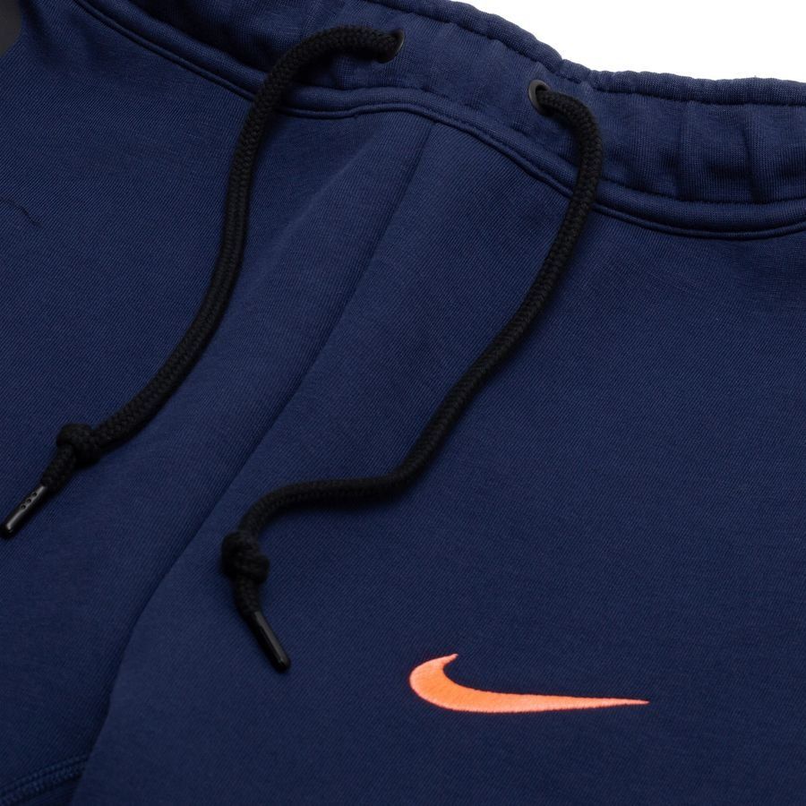 Barcelona Sweatpants NSW Tech Fleece 3rd - Midnight Navy/Bright Mango - Men's-SoccerKits Hub | Buy Soccer Jerseys Online