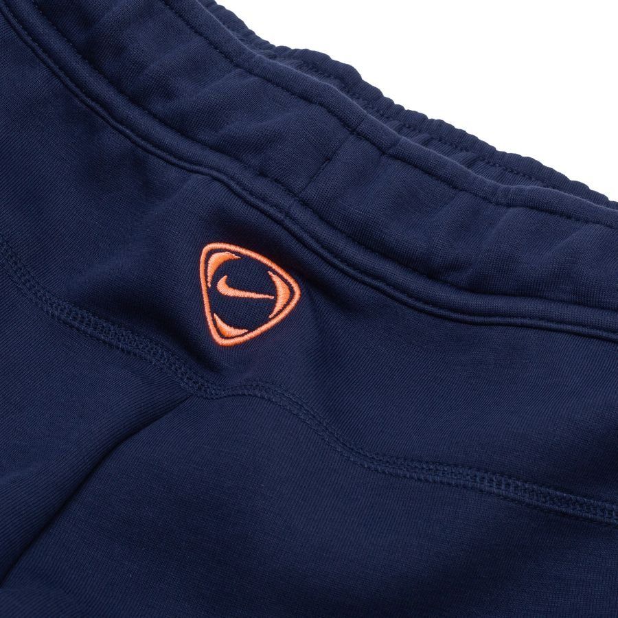 Barcelona Sweatpants NSW Tech Fleece 3rd - Midnight Navy/Bright Mango - Men's-SoccerKits Hub | Buy Soccer Jerseys Online
