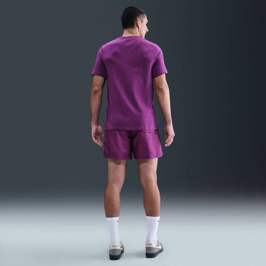 Barcelona T-Shirt Wordmark - Bright Grape - Men's-SoccerKits Hub | Buy Soccer Jerseys Online