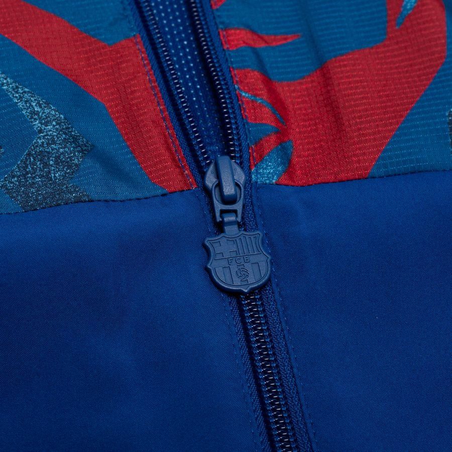 Barcelona Track Jacket Starting 5 Woven GX 4th - Gym Blue/Opti Yellow - Men's-SoccerKits Hub | Buy Soccer Jerseys Online