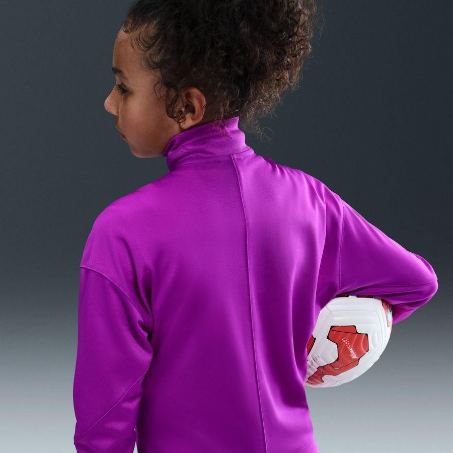 Barcelona Tracksuit Dri-FIT Strike - Vivid Purple/Midwest Gold Kids-SoccerKits Hub | Buy Soccer Jerseys Online