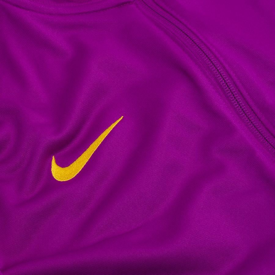 Barcelona Tracksuit Dri-FIT Strike - Vivid Purple/Midwest Gold - Men's-SoccerKits Hub | Buy Soccer Jerseys Online