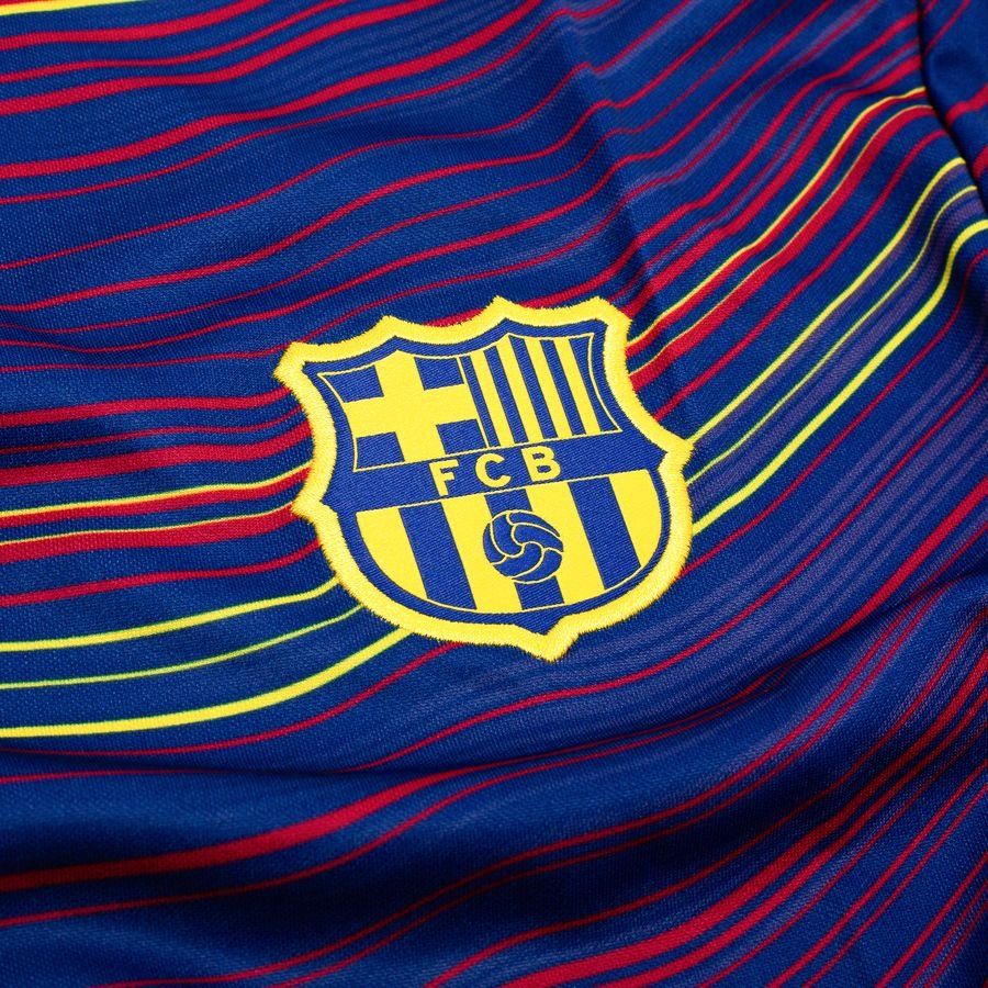 Barcelona Training T-Shirt Dri-FIT Academy Pro Pre Match - Deep Royal Blue/Midwest Gold - Men's-SoccerKits Hub | Buy Soccer Jerseys Online