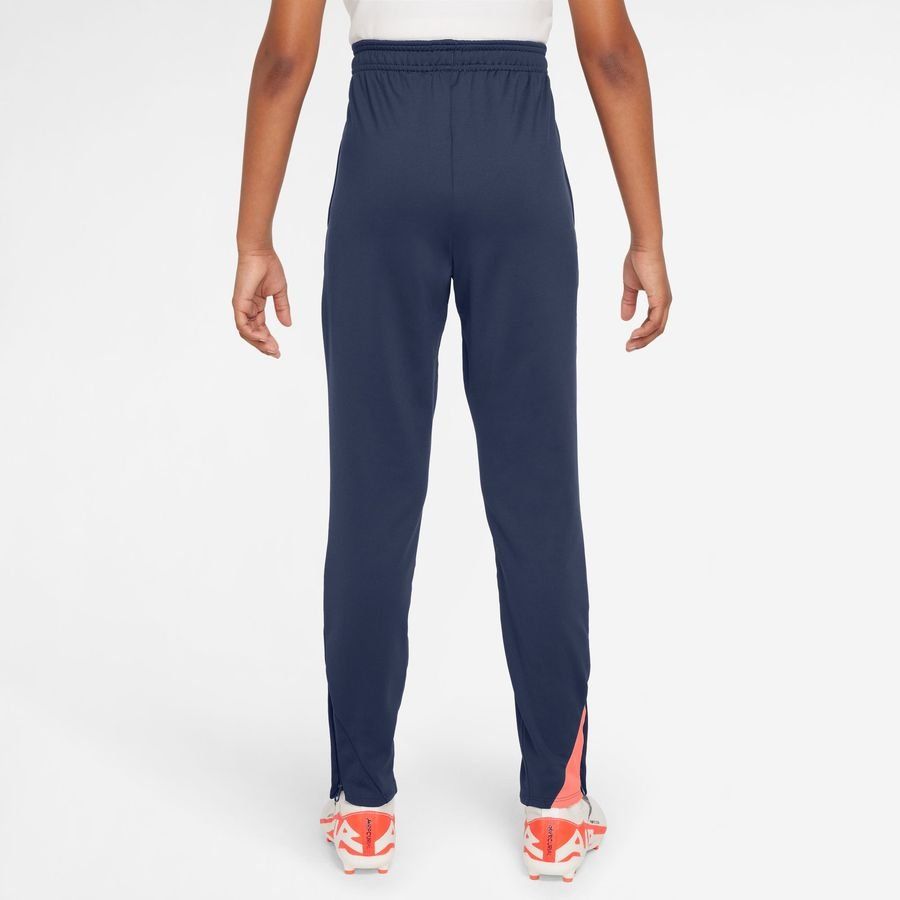 Barcelona Training Trousers Dri-FIT Strike 3rd - Midnight Navy/Bright Mango Kids-SoccerKits Hub | Buy Soccer Jerseys Online