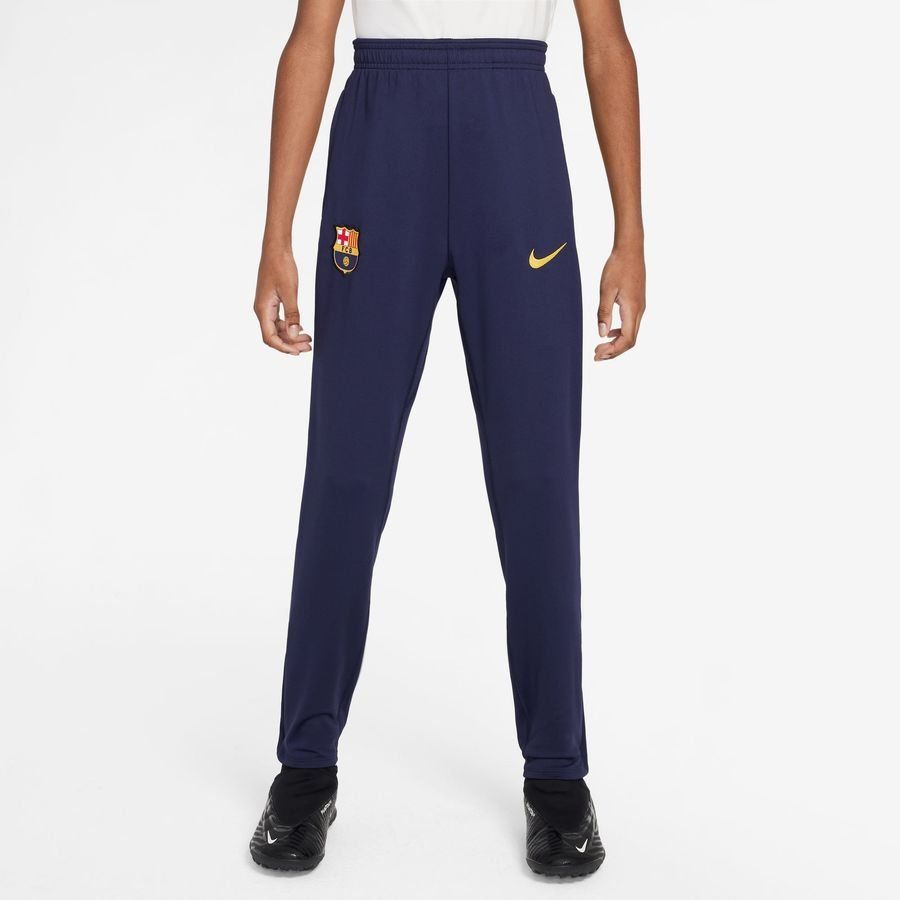 Barcelona Training Trousers Dri-FIT Strike KPZ - Imperial Purple/Midwest Gold Kids-SoccerKits Hub | Buy Soccer Jerseys Online