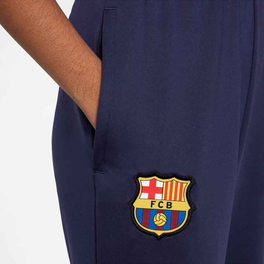 Barcelona Training Trousers Dri-FIT Strike KPZ - Imperial Purple/Midwest Gold Kids-SoccerKits Hub | Buy Soccer Jerseys Online