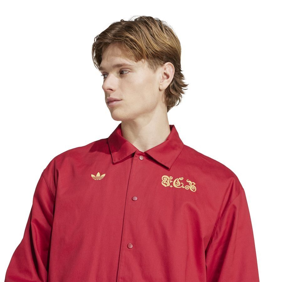 Bayern München Jacket 125 Years Anniversary - Active Maroon LIMITED EDITION - Men's-SoccerKits Hub | Buy Soccer Jerseys Online