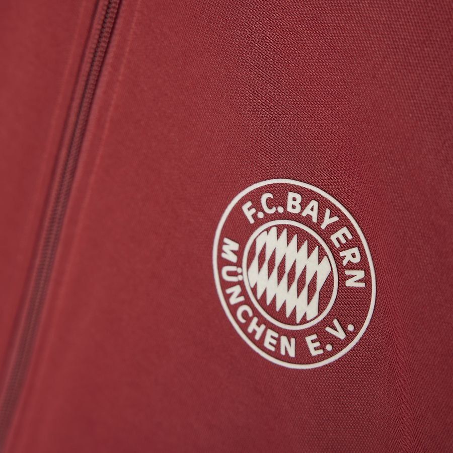 Bayern München Track Top OG Beckenbauer - Mystery Red - Men's-SoccerKits Hub | Buy Soccer Jerseys Online