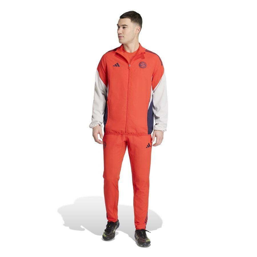 Bayern München Training Jacket Presentation Tiro 25 - Hi-Res Red - Men's-SoccerKits Hub | Buy Soccer Jerseys Online