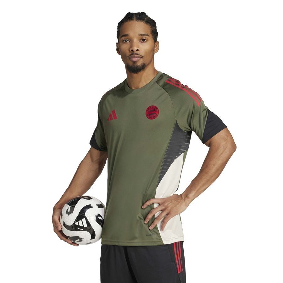 Bayern München Training T-Shirt Tiro 25 EU - Base Green - Men's-SoccerKits Hub | Buy Soccer Jerseys Online