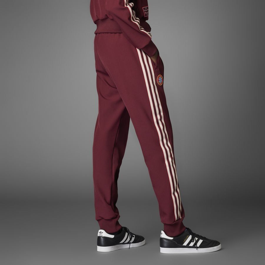 Bayern München Training Trousers Terrace Icons - Shadow Red - Men's-SoccerKits Hub | Buy Soccer Jerseys Online