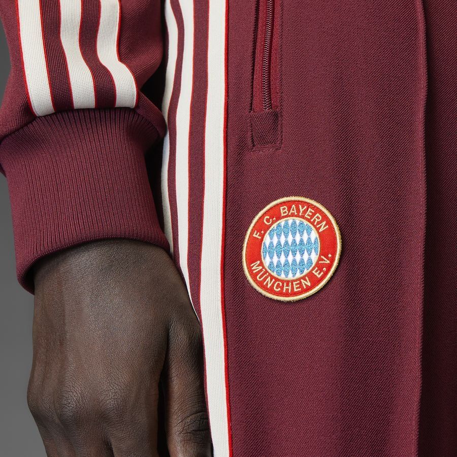 Bayern München Training Trousers Terrace Icons - Shadow Red - Men's-SoccerKits Hub | Buy Soccer Jerseys Online