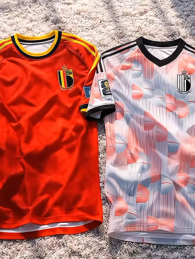 Belgium World Cup 2026 Jersey Fan Photo 