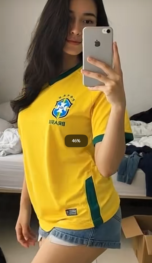 Brazil Jersey Fan Photo