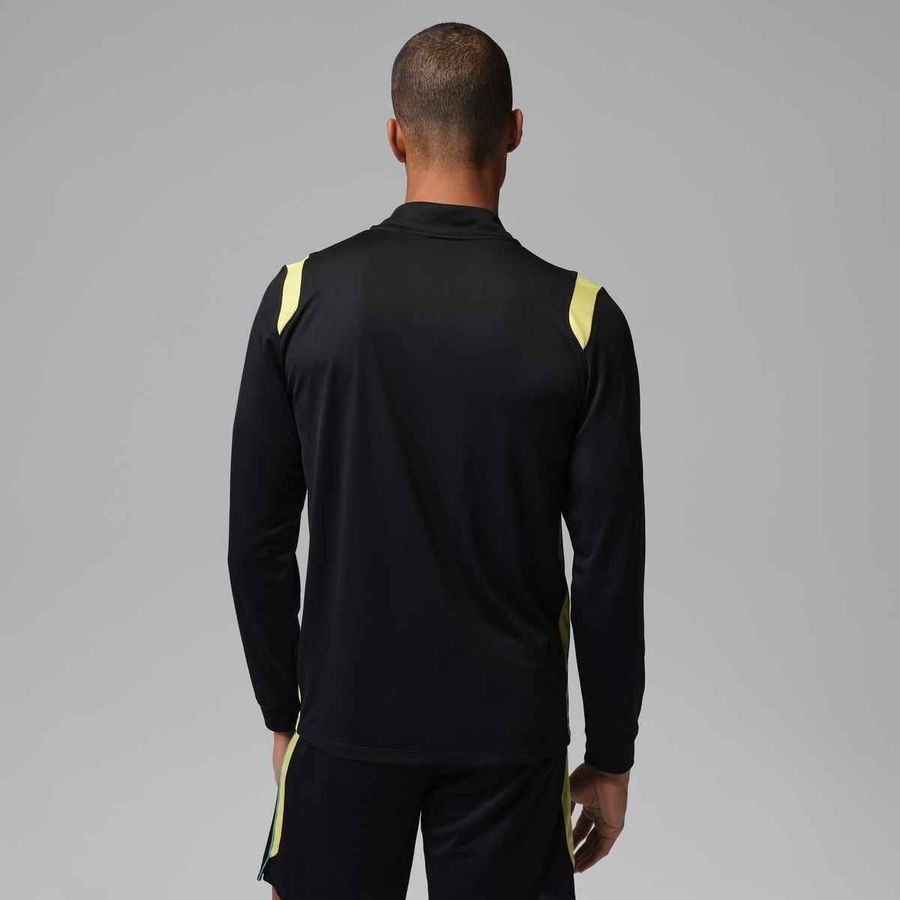 Brazil X Jordan Track Jacket Dri-FIT Academy Pro World Cup 2026 - Black/Yellow/Light Menta - Men's-SoccerKits Hub | Buy Soccer Jerseys Online